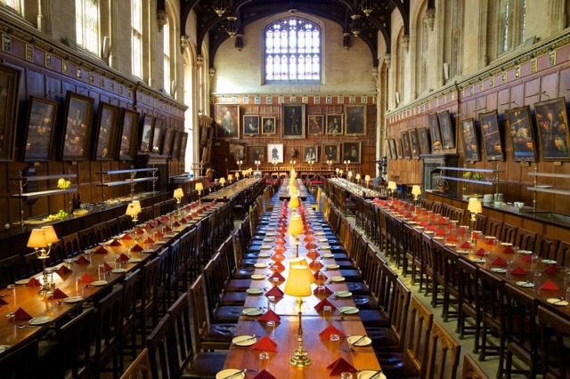 Locais de filmagem de Harry Potter em Oxford: créditos C.C.college